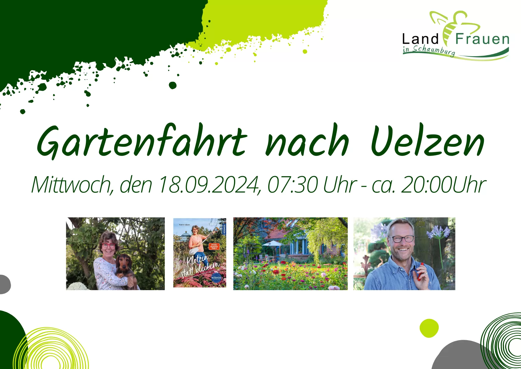 Gartenfahrt in die Region Uelzen – Ausgebucht!