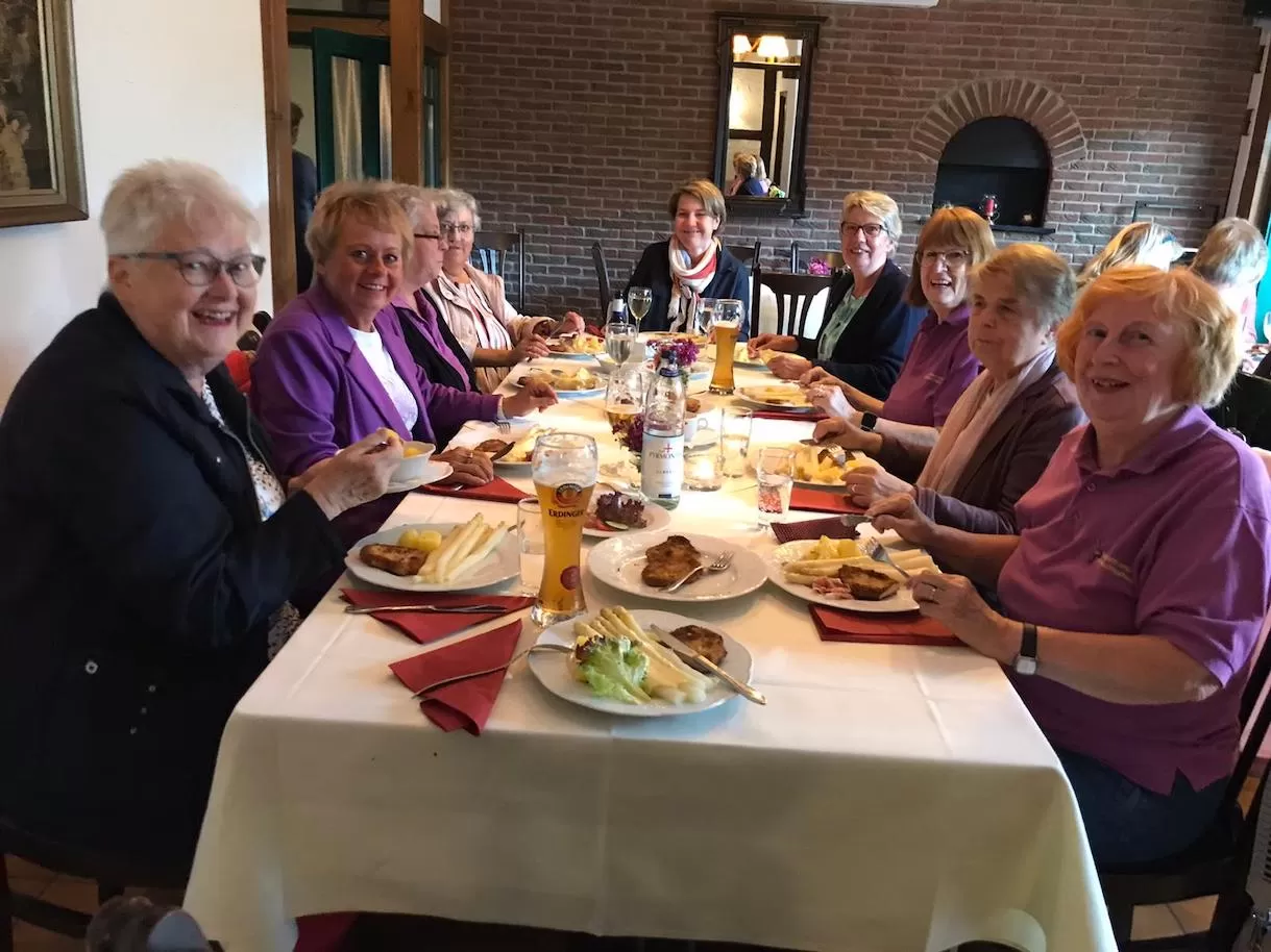 Dankeschön-Essen mit Ortsvertreterinnen