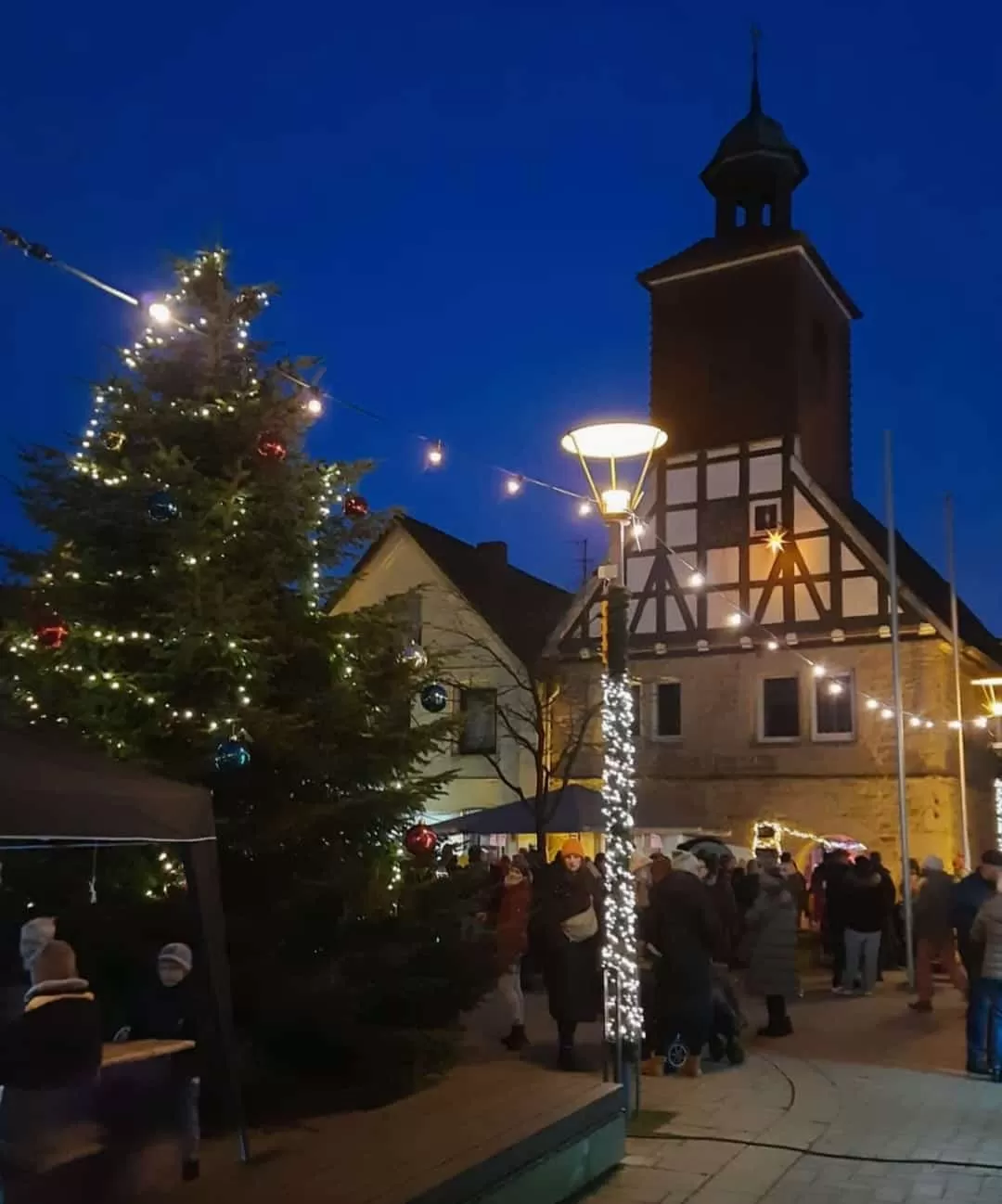 Adventsmarkt in Sachsenhagen am 07.12.2024